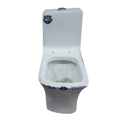 Ceramic Western Toilet Seat, for Bathroom Fitting, Color White at Rs 6,500 / Piece in Aligarh