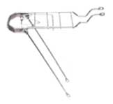 Stainless Steel SLR Bicycle Carrier, Certification : ISI Certified