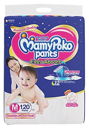 mamypoko extra absorb xxl 40 pieces baby diaper at Rs 450 / five ...