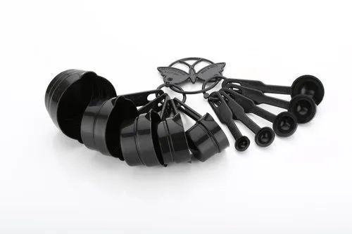 Set Of 12 Black Measuring Spoon