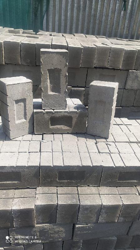 Rectangular Automatic Polished Cement fly ash brick, for Floor, Brick Type : Solid