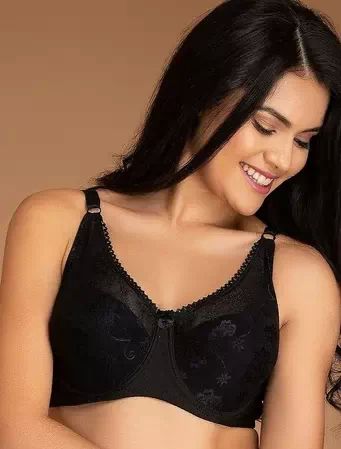Clovia Cotton Bra, Pattern : Embroidered at Rs 350 / Piece in