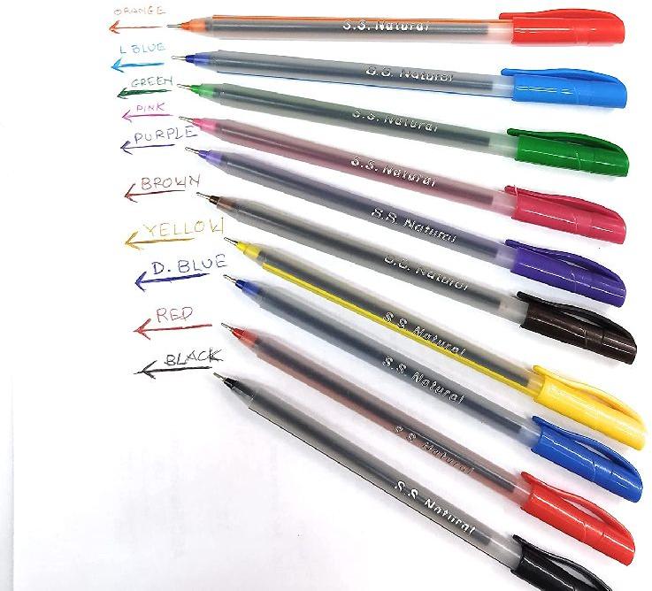 colored pen