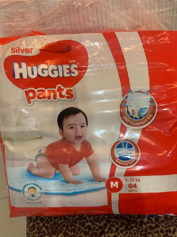White Huggies Wonder Pants Medium Size Diapers 72 Count at Best Price in  Mumbai  Jameco