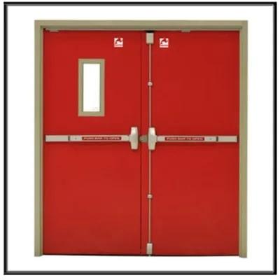 MS Red Fire Exit Door