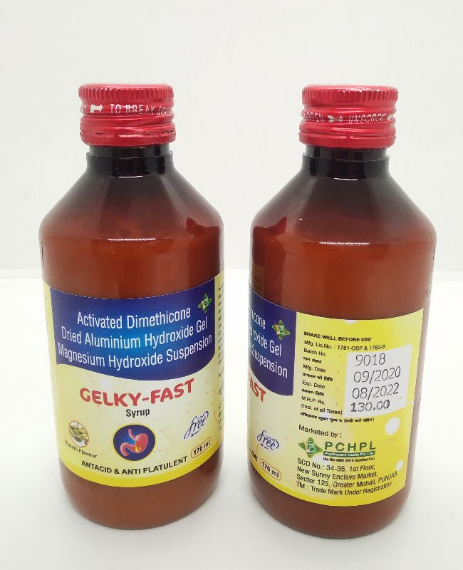 gelky-fast activated dimethicone dried aluminium hydroxide gel