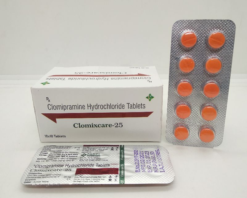 clomipramine hcl 25 mg tablets