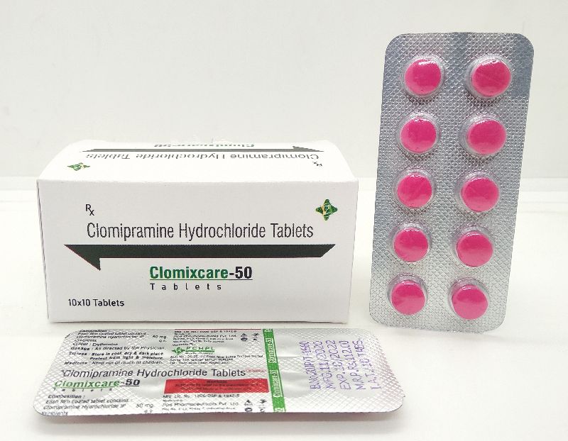 clomipramine hcl 50 mg tablets