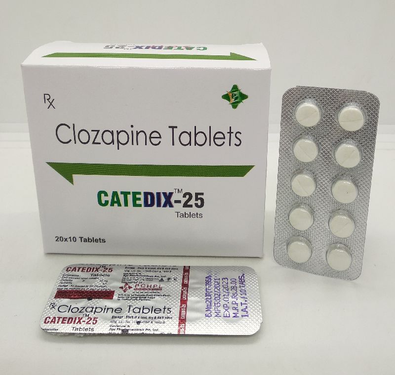 Clozapine 25mg Tablets