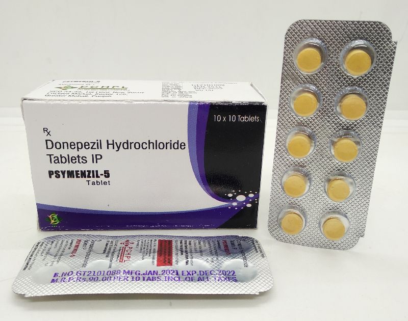 Donepezil hcl 5 mg Tablets