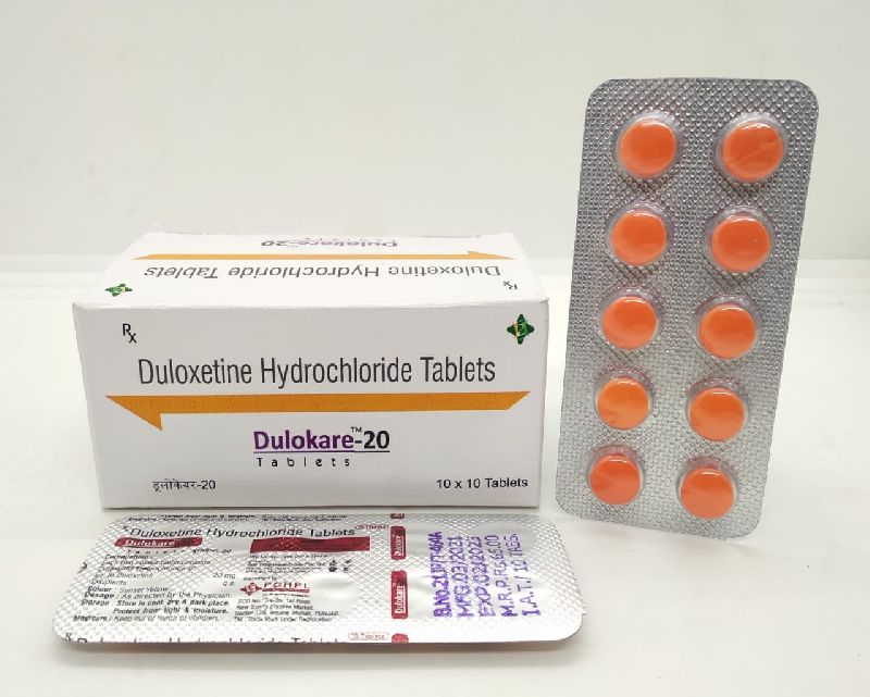 Duloxetine Hcl 20 mg Tablets