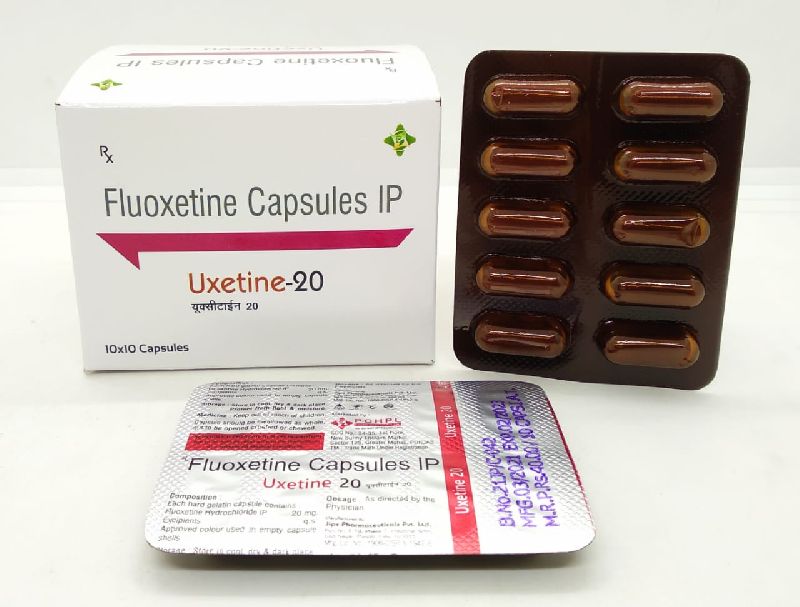 Fluoxetine Hydrochloride 20mg Capsules