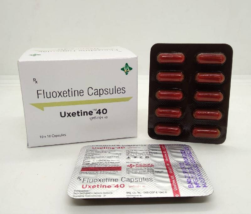 Fluoxetine Hydrochloride 40mg Capsules