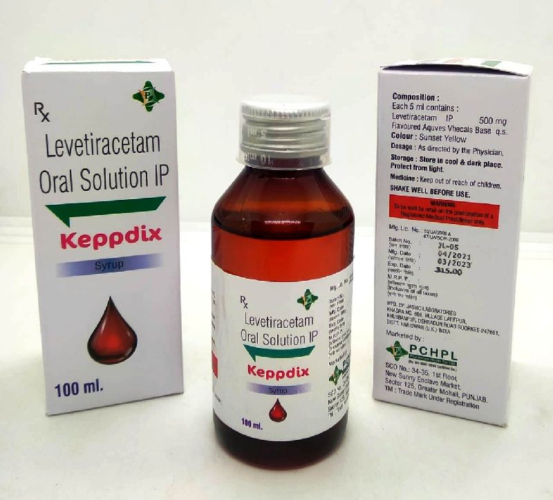 Levetiracetam Oral solution, Packaging Type : Bottle