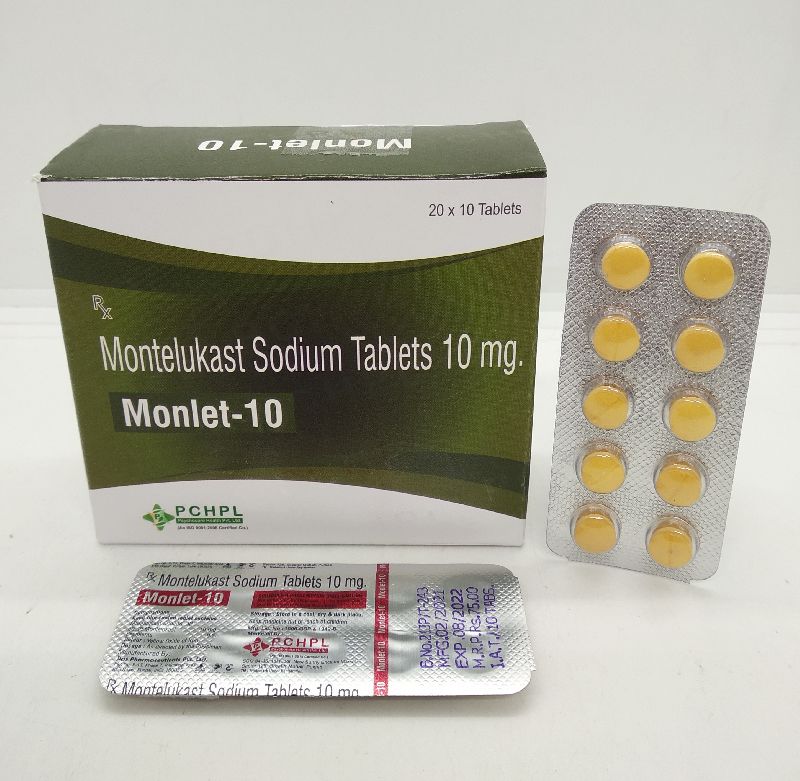 MONLET -10 Montelukast Sodium 10mg Tablets