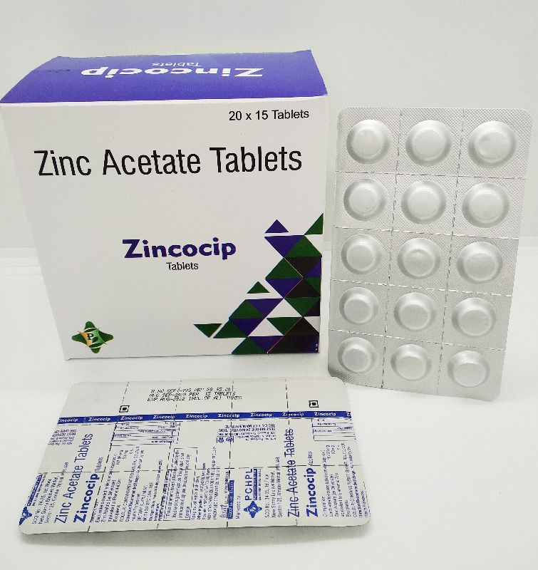 ZINCOCIP ZINC ACETATE TABLETS