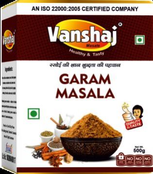 500gm Vanshaj Garam Masala Powder
