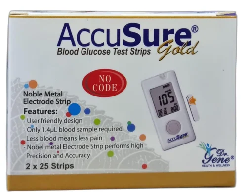 Accusure Blood Glucose Test Strips At Rs 750   Box In Jaipur 