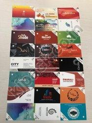 multicolor visiting cards