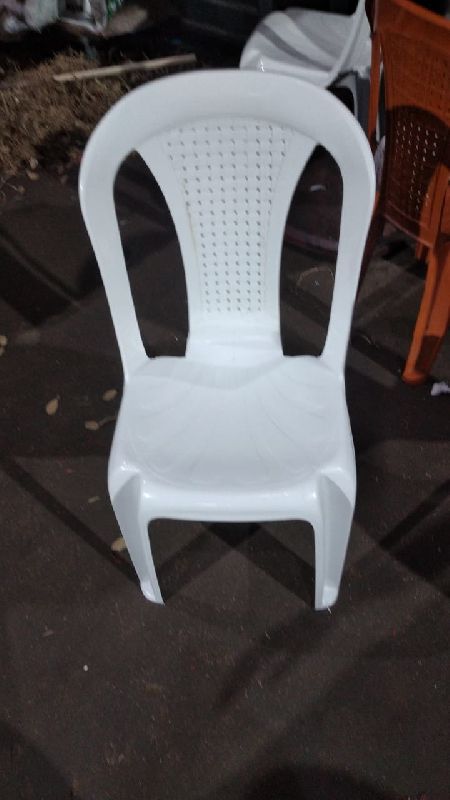 Round Polished plastic armless chair, for Office, Hotel, Home, Feature : Quality Tested