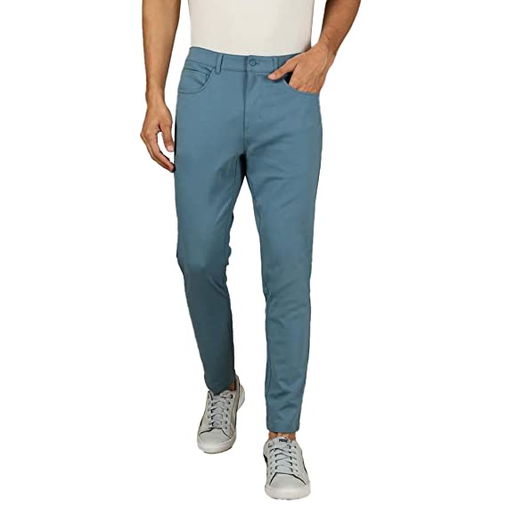 Cotton Plain mens trousers, Length : Full Length