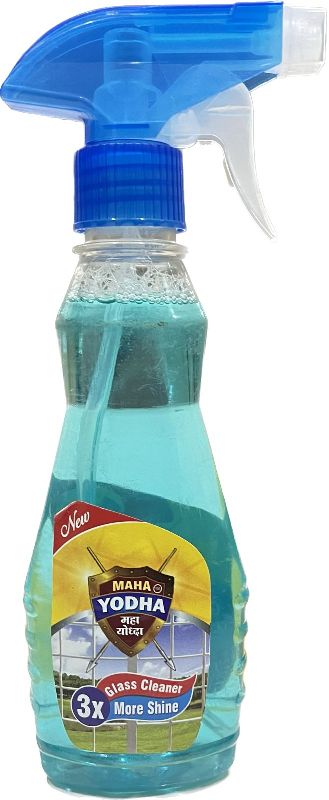 Maha Yodha 250ml Glass Cleaner, Packaging Type : Plastic Bottle