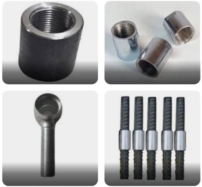 Round Polished Stainless Steel Construction Couplers, Color : Metallic Grey