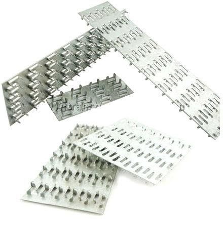 Polished Steel Galvanized Nail Plates, Color : Silver
