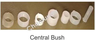 Polished Plain Nylon Central Bushes, Certification : ISI Certified