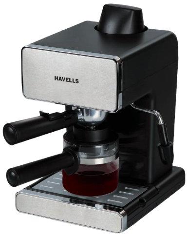 ABS Plastic Metal Manual Havells Coffee Maker, Color : Black