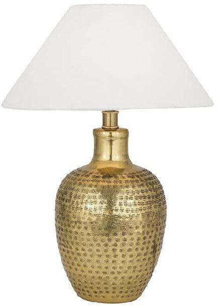Polished Brass Table Lamps, for Lighting, Decoration, Party, Home Decorative, Technics : Machine Made