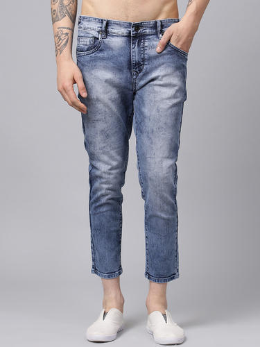 Mens Ankle Fit Jeans, Occasion : Casual Wear, Party Wear, Pattern : Plain  at Best Price in delhi