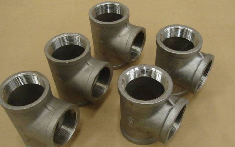 SMO 254 Forged Fittings, Color : Silver