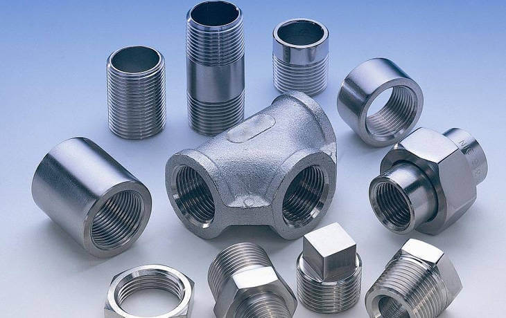 Stainless Steel Forged Fittings, Size:1/8” NB to 4” NB (Socketweld & Screwed-Threaded)
