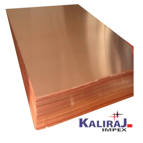 Industrial Copper Sheet at best price INR 550 / Kilogram in Mumbai
