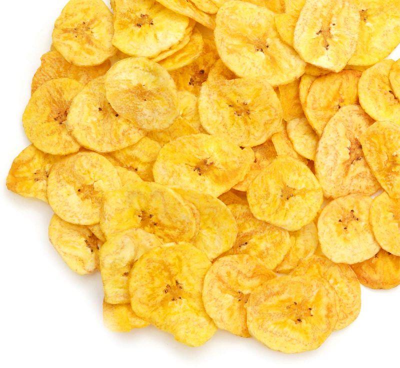 Banana Chips, for Snacks, Packaging Size : 100gm, 250gm, 500gm