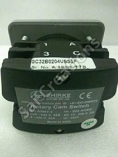 Shirkey Square CAM Switch, for Industrial, Color : Black