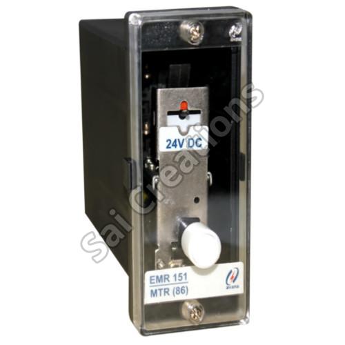 Rectangular MTR 86 Avana Master Trip Relay, for Industrial, Voltage : 220V