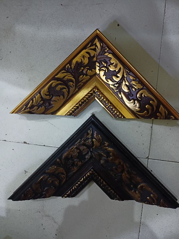 Rectangle Polished Wooden Decorative Wall Frame Molding, For Home, Hotel, Feature : High Quality
