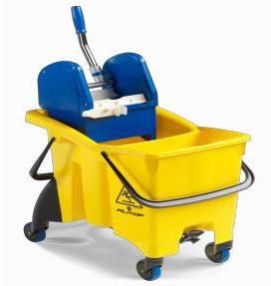 Double Bucket Wringer Trolley