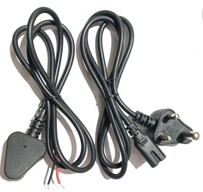 Finished 3 Pin Power Leads, for Electric Appliance, Voltage : 220 V