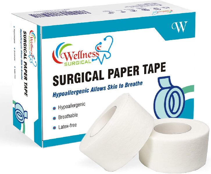 Microporous Surgical Paper Tape, Design : Plain