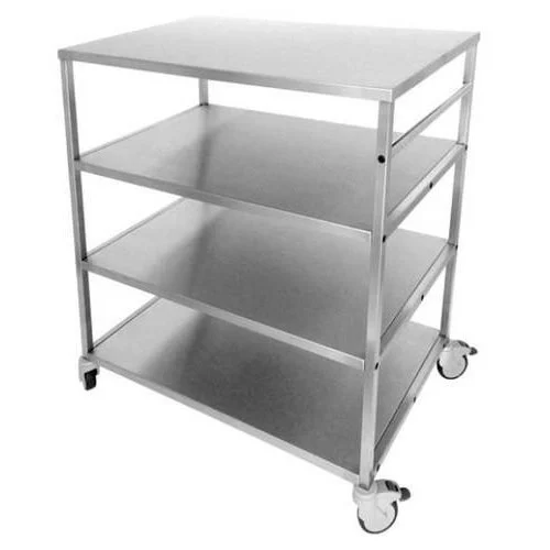 Stainless Steel Kitchen Trolley, Color Silver at Rs 10,500 / Piece in