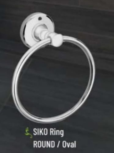 MEXIOM Stainless Steel Siko Round Towel Ring, Feature : Fine Finished, High Quality