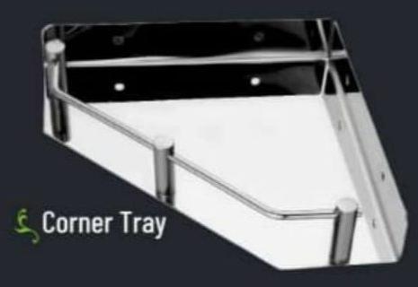 Stainless Steel Corner Tray