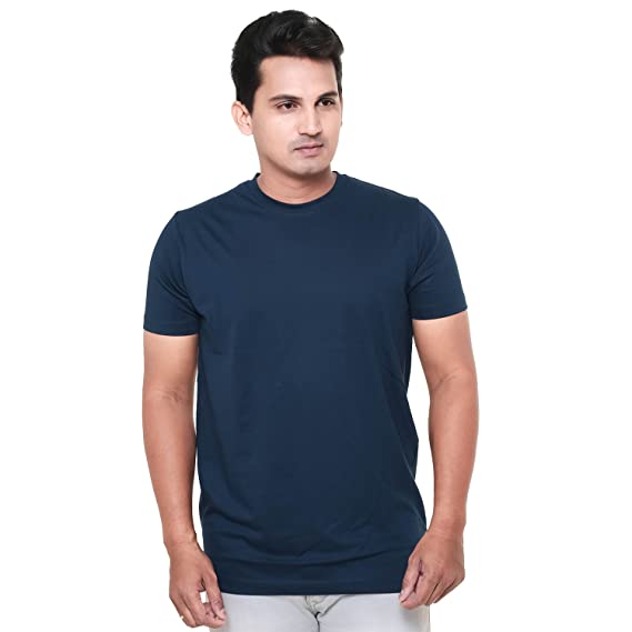 Half Sleeves Cotton Mens Round Neck T-Shirt, Occasion : Casual