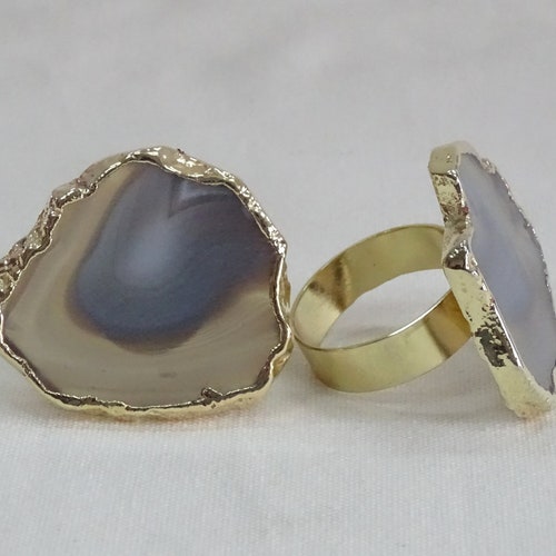 agate napkin rings