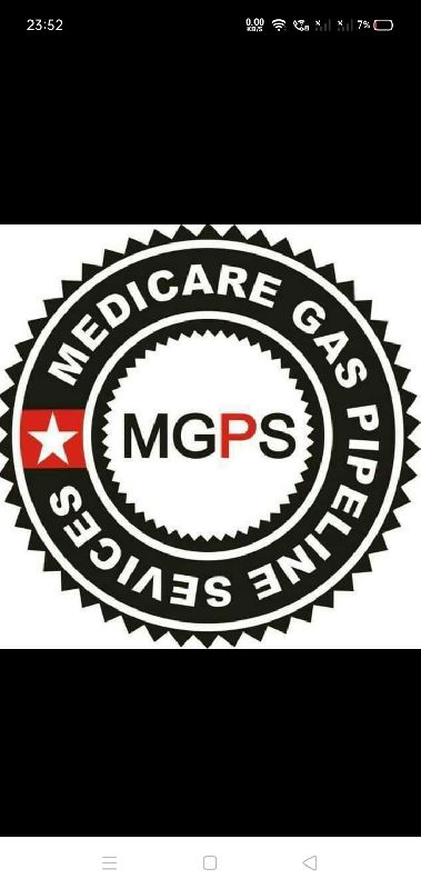 Copper medical gas pipeline, for Mgps