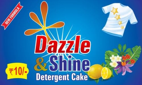 Dazzle & Shine Detergent Cake, for Cleaning Use, Feature : Long Shelf Life, Remove Hard Stains