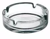 Round Glass Ash Tray, for Bar, Feature : Fine Finshed